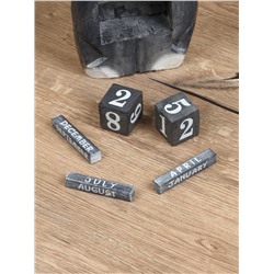 Календарь настольный «Кошечка», 15×5×53 см, дерево