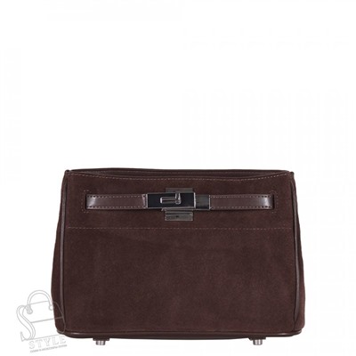 Сумка женская кожаная 6463BDAA coffee  Baidou