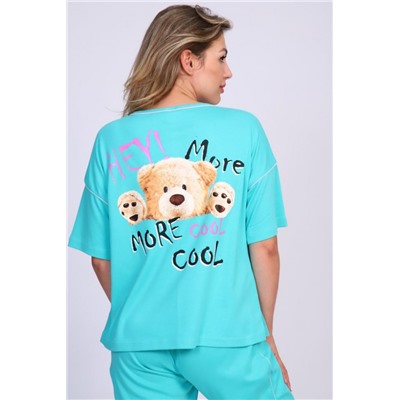 ТК 360 мишки Пижама (Изумрудный)