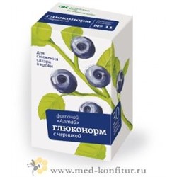 Фиточай Алтай №11 "Глюконорм. С черникой" 30 ф/п по 2 гр