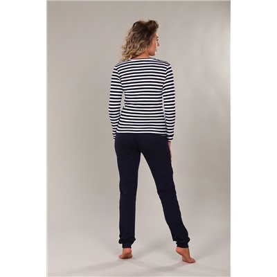 Женский домашний костюм с брюками 68