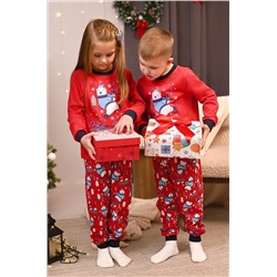 Детская новогодняя пижама Happyfox