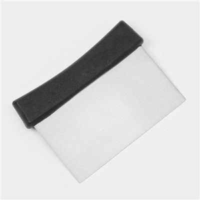 Шпатель кондитерский KONFINETTA, 16×11.5 см, чёрный