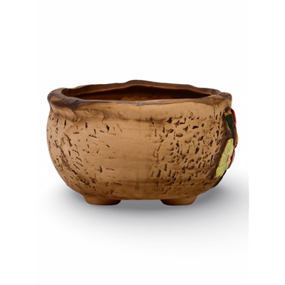 Декоративный горшок для цветов LOVE, 17×11.5×7 см, керамический, Greengo