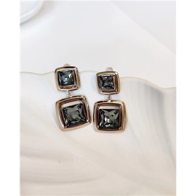 Серьги с кристаллами Swarovski