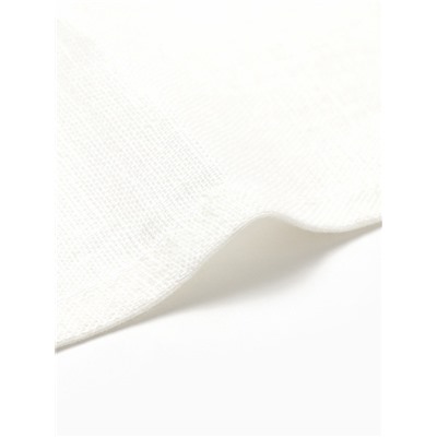 Набор сервировочных салфеток с декоративными кольцами Этель Еco style 46×46 см - 4 шт., 100% лён