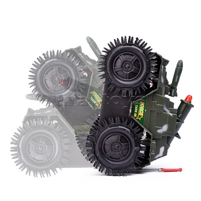 Машина-перевертыш "Танк" в коробке