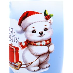 Кружка стеклянная новогодняя «Верь в мечту», 300 мл