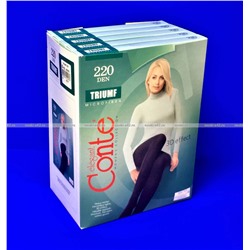 Колготки Conte TRIUMF 220 (микрофибра) черные