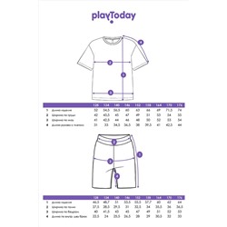 Костюм (Футболка+Шорты) PLAYTODAY, 1073717