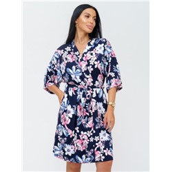 Халат Токио (синий)