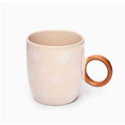 Кружка новогодняя керамическая «С новым годом», 420 мл