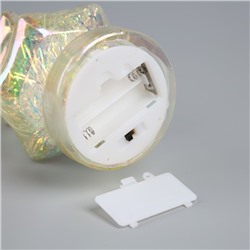 Фигура световая «Елка новогодняя», 24×12 см, 10 LED, батарейки АААх2 (нет в комплекте), свечение тёплое белое