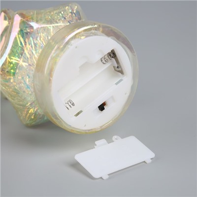 Фигура световая «Елка новогодняя», 24×12 см, 10 LED, батарейки АААх2 (нет в комплекте), свечение тёплое белое