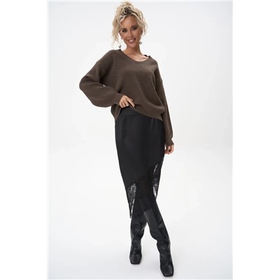 Пуловер Дея (шоколад)