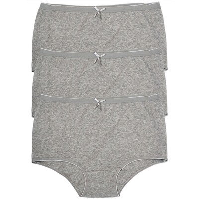 8024-20 Трусы женские макси серые (BAYKAR)