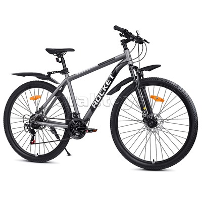 Велосипед 29" Rocket Crater Pro 29, цвет серый, размер 17,5"