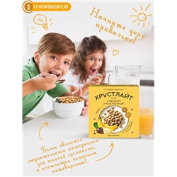 Готовый завтрак Шоколадно-банановый / 100 г / ТМ Хрустлайт