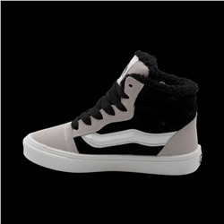 Кроссовки на меху 6687-1 черные