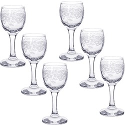 MS134-02-07-01 Набор 6 рюмок д/ликера 60мл (х8)