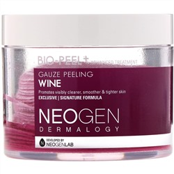Neogen, Bio-Peel, диски для пилинга, с экстрактом вина, 30 шт., 200 мл (6,76 жидк. унции)