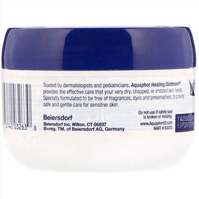 Aquaphor, Целебная мазь, защитное средство для кожи, 99 г (3,5 унции)