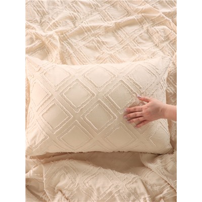 Постельное бельё 1.5-спальное LoveLife Tufting Ромб, микрофибра