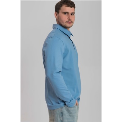 Лонгслив-поло М124018ВШг