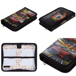 Пенал 2-х ств. 190х115 мм "Автопобедитель" с табл.умножения (083302) 43018 Хатбер