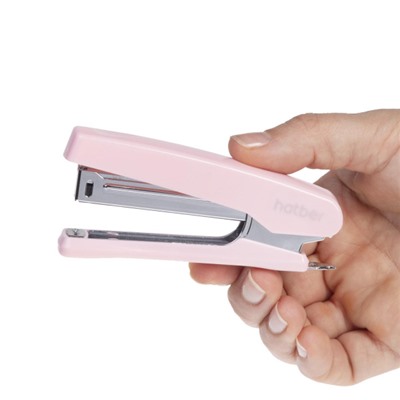 Степлер 10 на 16 листов "Джентл" с антистеплером ассорти (085961) Хатбер