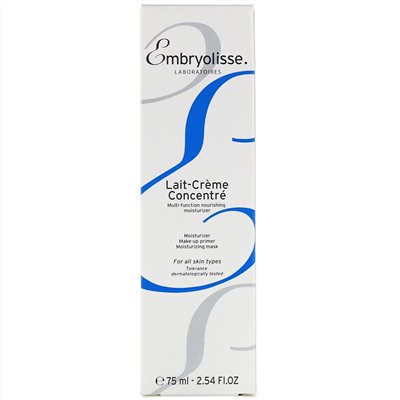 Embryolisse, Концентрированный крем-молочко, многофункциональное питательное и увлажняющее средство, 75 мл (2,54 жидк. унции)