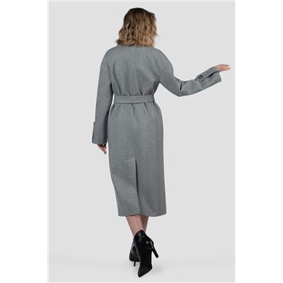 01-12231 Пальто женское демисезонное (пояс)