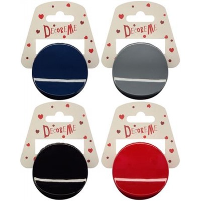 Заколка для волос "КРАБИК" 6,5 см 1 шт 4 цвета 2-718/55 DecoreMe