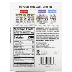 Little Secrets, Dark Chocolate Crispy Wafer, Sea Salt, 12 Pack, 1.4 oz (40 g) Each