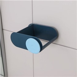 Держатель для фена на липучке, 12×10.5×5 см, МИКС