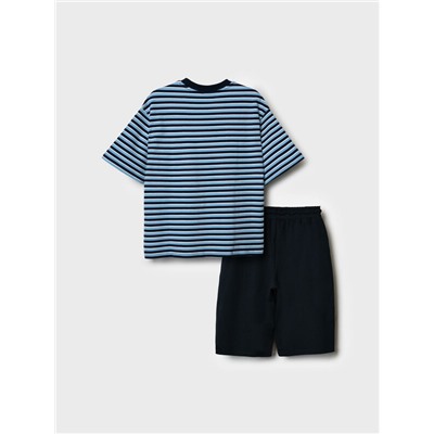 Комплект трикотажный для мальчиков: фуфайка (футболка), шорты