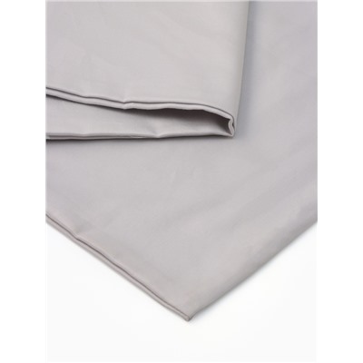 Пододеяльник 2-спальный «Этель», 175×220 см, светло-серый, сатин
