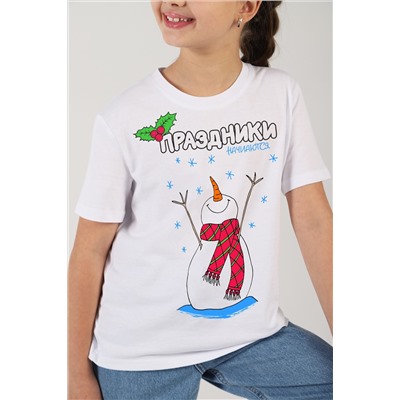 Фуфайка (футболка) для девочки Карнавал-1