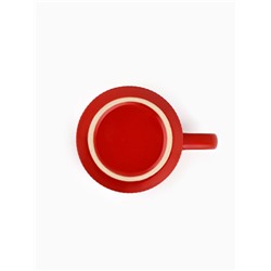 Кружка новогодняя керамическая «Снежинка», 350 мл