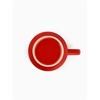 Кружка новогодняя керамическая «Снежинка», 350 мл