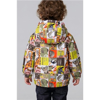 Куртка детская текстильная с полиуретановым покрытием для мальчиков (ветровка) PLAYTODAY, 1240295