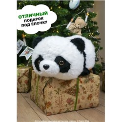 Мягкая игрушка Перевертыш Белая Панда и Красный Енот, 50 см