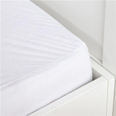 Наматрасник водонепроницаемый Экономь и Я, на резинке 80×200 +20 сммулетон,100% п/э