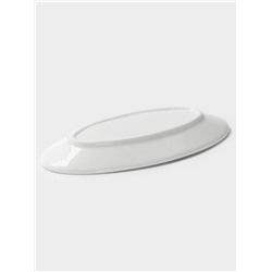 Блюдце Hanna Knövell, к соуснику 100 мл, фарфор, белое