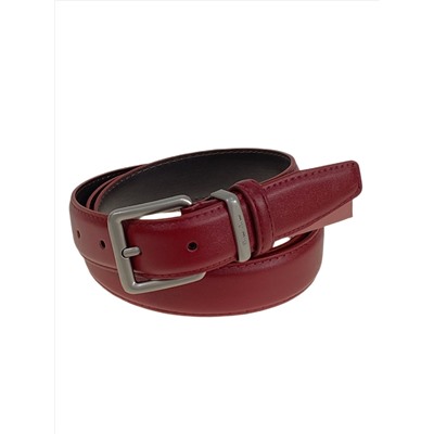 Ремень женский из искусственной кожи, цвет бордовый