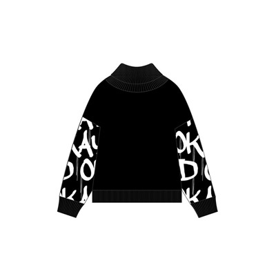 Свитер трикотажный для девочек