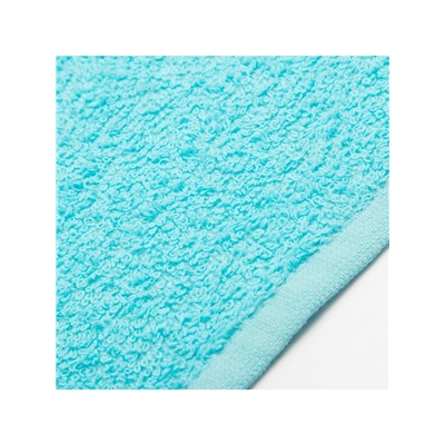 Полотенце махровое «Экономь и Я», 50×90 см, хлопок 100%, голубой