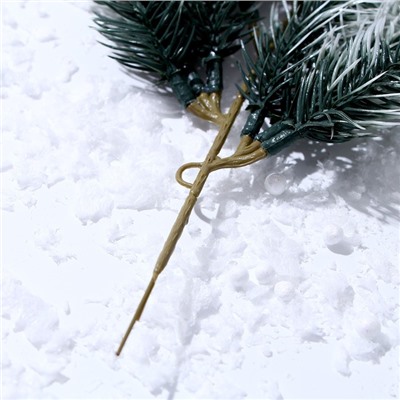 Ветка декоративная новогодняя, 58 см