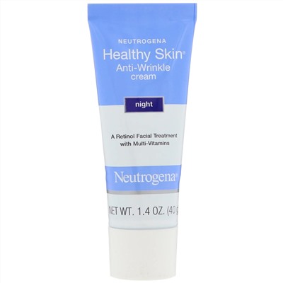 Neutrogena, Healthy Skin, крем против морщин, ночной, 1,4 унц. (40 г)