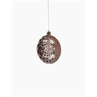 Ёлочные игрушки «Вереница», новогодние, набор 16 шт. (8 шаров, 8 сосулек), зелено - коричневый